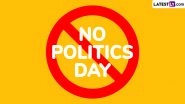 No Politics Day 2025 Date in the US: Know Aim, History and Significance of the Annual Event in the United States