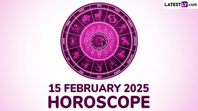 15 February 2025 Horoscope: What Is the Zodiac Sign of People Celebrating Birthday Today? Know the Sun Sign, Lucky Colour and Number Prediction