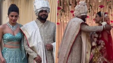 Priyanka Chopra’s Brother Siddharth Chopra Ties the Knot With Neelam Upadhyaya in a Traditional Ceremony (Watch Video)