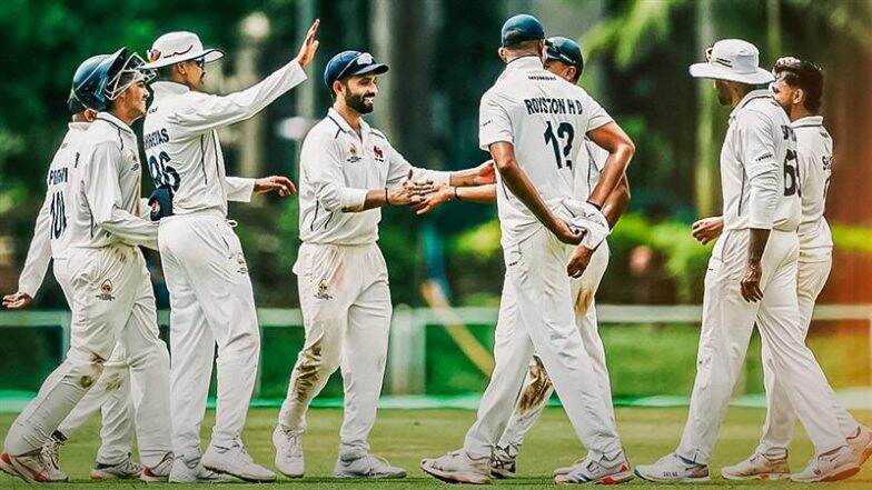Haryana vs Mumbai, Ranji Trophy 2024–25 Quarterfinal Live Streaming Online: How To Watch Live Telecast of India’s Domestic First-Class Cricket Match in IST?