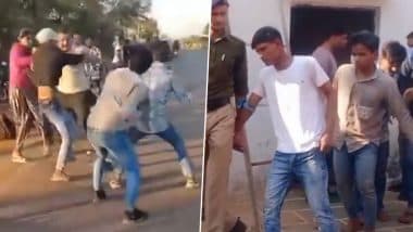 Shivpuri: Miscreants Harass Girl on Street, Brutally Thrash Her Uncle; Arrested by MP Police After Disturbing Video Surfaces