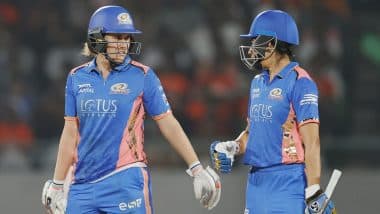 WPL 2025: Mumbai Indians Secure First Win of Season With Five-Wicket Triumph Over Gujarat Giants