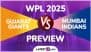 GG-W vs MI-W WPL 2025 Preview: Likely Playing XIs, Key Battles, H2H and More About Gujarat Giants vs Mumbai Indians Women's Premier League Match in Vadodara