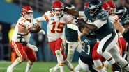 On Which TV Channel Super Bowl 2025 Will Be Telecast Live? How to Watch Free Live Streaming Online of Philadelphia Eagles vs Kansas City Chiefs NFL Match in India?