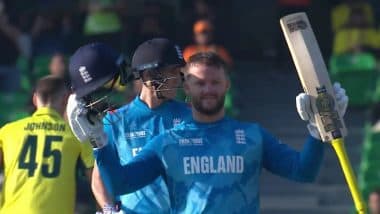 Ben Duckett Becomes First Batter to Score 150+ Runs in ICC Champions Trophy History, Achieves Feat During AUS vs ENG CT 2025 Match