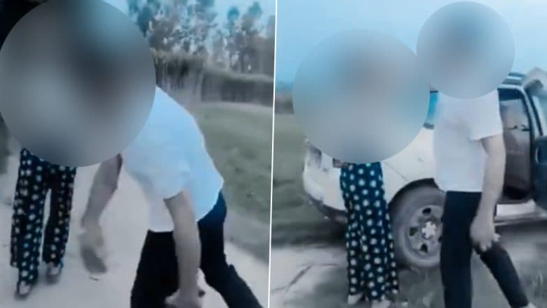 Amroha Shocker: Man Publicly Proposes to Girl, Assaults Her After Rejection; FIR Registered by UP Police (Watch Video)