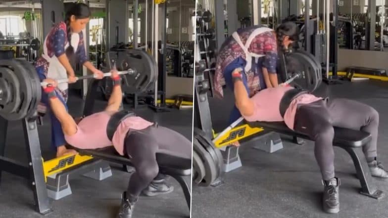 'Ego' Lifting Went Wrong: Bodybuilder Gets Trapped Under 165 Kg Barbell, Video Goes Viral