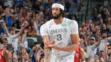 Anthony Davis Reacts After Getting Injured on Dallas Mavericks Debut Against Houston Rockets in NBA 2024–25, Says ‘Nothing Serious’