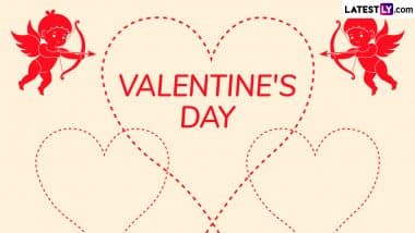 Happy Valentine’s Day 2025 Images and HD Wallpapers for Boyfriend and Girlfriend: Send V-Day Greetings, Romantic Wishes, Love Quotes and Messages to Your Bae