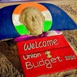 ‘Welcome Union Budget 2025’: Sand Artist Sudarsan Pattnaik Crafts Sand Sculpture on Odisha’s Puri Beach Depicting Budget 2025 Ahead of Its Presentation in Parliament (Watch Video)