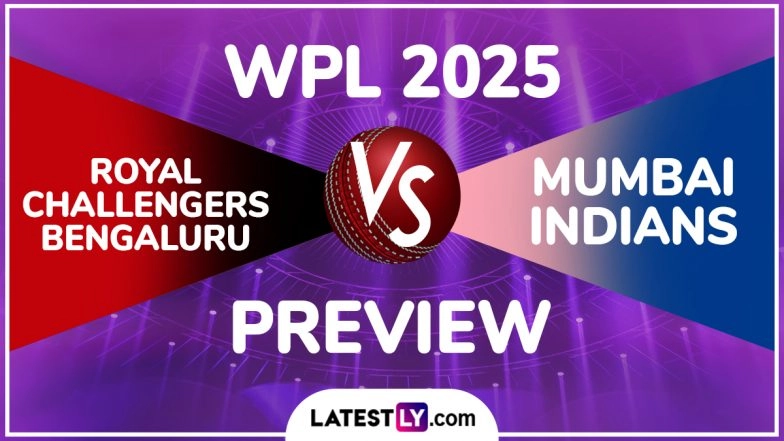 Royal Challengers Bengaluru vs Mumbai Indians WPL 2025 Preview