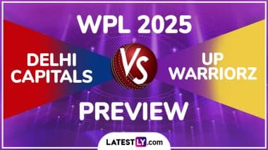 DC-W vs UPW-W WPL 2025 Preview: Likely Playing XIs, Key Battles, H2H and More About Delhi Capitals vs UP Warriorz Women's Premier League Match in Bengaluru