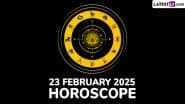 23 February 2025 Horoscope: What Is the Zodiac Sign of People Celebrating Birthday Today? Know the Sun Sign, Lucky Colour and Number Prediction