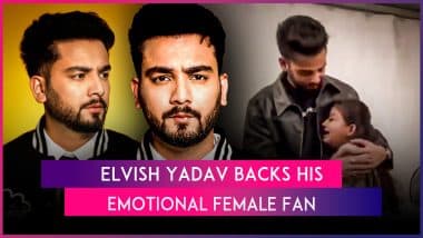 Elvish Yadav Defends His Young Female Fan After She Faces Backlash From Netizens for Crying Uncontrollably Upon Meeting Him