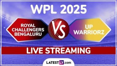 Where to Watch Live Telecast of RCB-W vs UPW-W Match in WPL 2025?