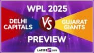 DC-W vs GG-W WPL 2025 Preview: Likely Playing XIs, Key Battles, H2H and More About Delhi Capitals vs Gujarat Giants Women's Premier League Match in Bengaluru