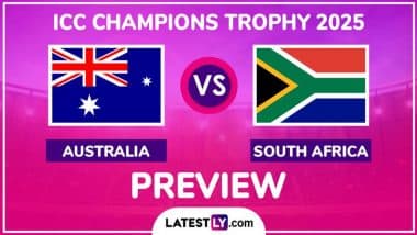 Australia National Cricket Team vs South Africa National Cricket Team Champions Trophy 2025 Preview