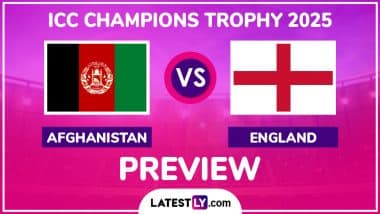 Afghanistan National Cricket Team vs England National Cricket Team Champions Trophy 2025 Preview