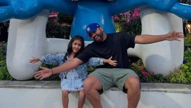 Rohit Sharma Relaxing With Family After Win in India vs Pakistan ICC Champions Trophy 2025 Match, Shares Pic Alongside Samaira