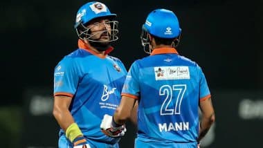 International Masters League 2025: India Masters Face Australia Masters in Clash of Champion Teams As Trophy Race Heats Up