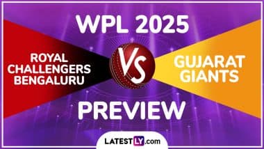 Royal Challengers Bengaluru vs Gujarat Giants WPL 2025 Preview