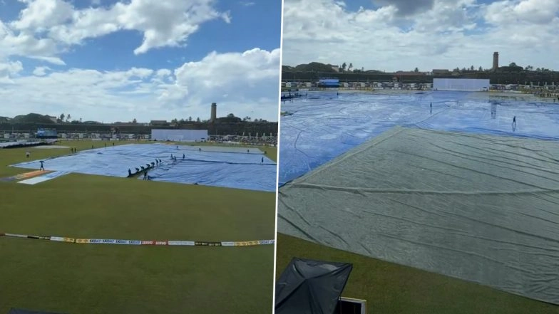 Rain Impacts Play on Day 3 of Galle Test Between Sri Lanka, Australia 
