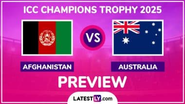 Afghanistan National Cricket Team vs Australia National Cricket Team Champions Trophy 2025 Preview