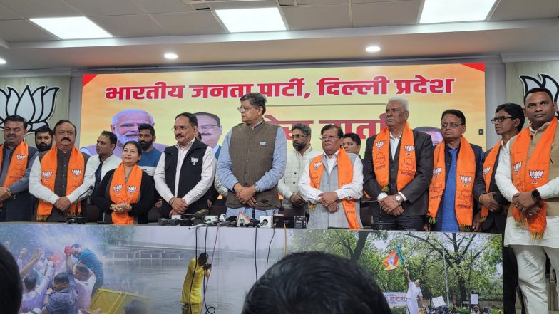 Delhi Assembly Elections 2025: 8 AAP MLAs Join BJP a Day After Quitting Party
