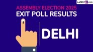 Delhi Exit Poll 2025 Result: Exit Polls Predict BJP Victory in Assembly Polls, Downward Plunge for AAP
