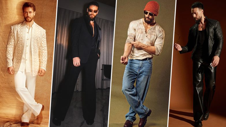 Tiger Shroff Birthday: Check Out His Cool Looks that Redefine Masculine Style (View Pics)