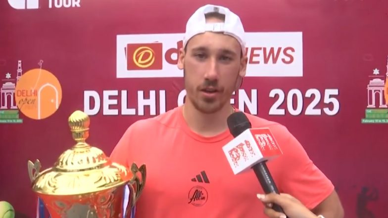 Delhi Open 2025: Kyrian Jacquet Upsets Billy Harris To Claim Title 