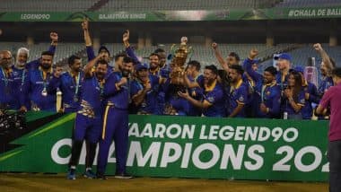 Chhattisgarh Warriors Clinch Legend 90 League 2025 Title With Last-Ball Victory Over Rajasthan Kings in Final