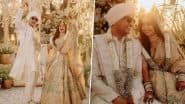 Prajakta Koli Marries Her Longtime Boyfriend Vrishank Khanal in Intimate Ceremony in Karjat; Newlyweds Glow With Love in Adorable First Pics!