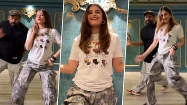 ‘Tauba Tauba’: Rasha Thadani Slays With Her Dance Moves On Vicky Kaushal’s Viral Song With Choreographer Bosco Martis (Watch Video)