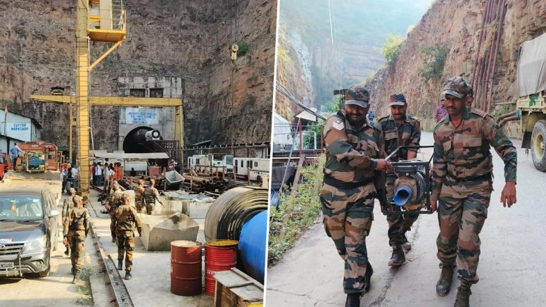 Rescue Operation Intensified in Telangana Tunnel