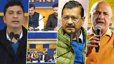 Delhi Election Result 2025: From Arvind Kejriwal to Saurabh Bharadwaj, List of 7 AAP Heavyweights Who Lost Their Seats