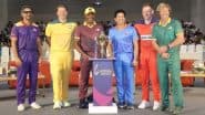 West Indies vs Australia, IML 2025 Match Live Streaming Date and Time: How To Watch International Masters League Online and on TV