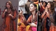 Tamannaah Bhatia Launches Teaser of Her Upcoming Telugu Supernatural Thriller ‘Odela 2’ at Maha Kumbh 2025, Takes Holy Dip at Triveni Sangam (Watch Video)