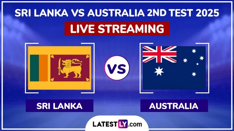 Where to Watch Sri Lanka National Cricket Team vs Australia National Cricket Team 2nd Test 2025 Day 2?