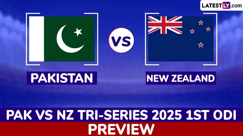 Pakistan National Cricket Team vs New Zealand Cricket Team 1st ODI 2025 Preview