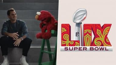 Roger Federer-Elmo ON Advertisement to Feature During Philadelphia Eagles vs Kansas City Chiefs Super Bowl 2025 (Watch Ad Video)