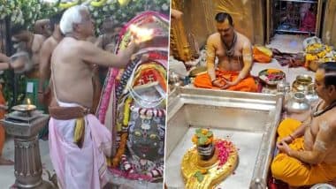 Mahashivratri 2025 Celebration Videos: From Shri Kashi Vishwanath Temple to Shri Mahakaleshwar Jyotirlinga Temple, Devotees Offer Prayer To Celebrate Maha Shivratri, the Great Night of Shiva