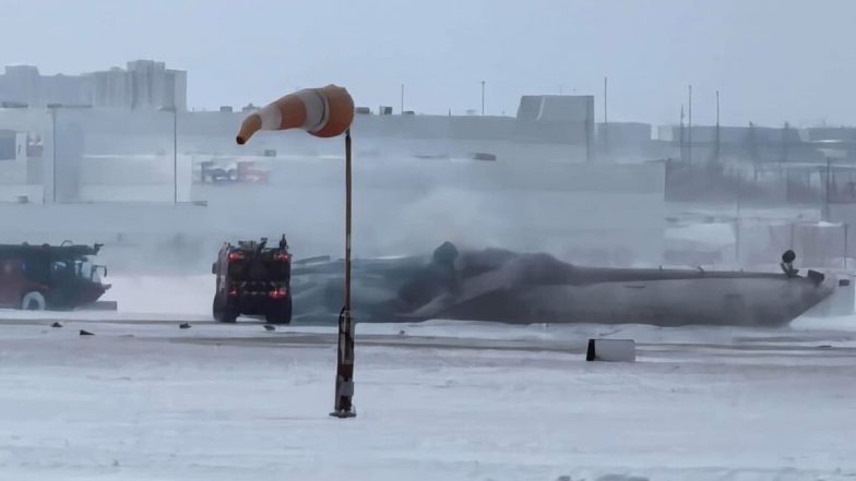 18 Injured in Delta Airlines Crash at Toronto Pearson Airport, No Fatalities Reported