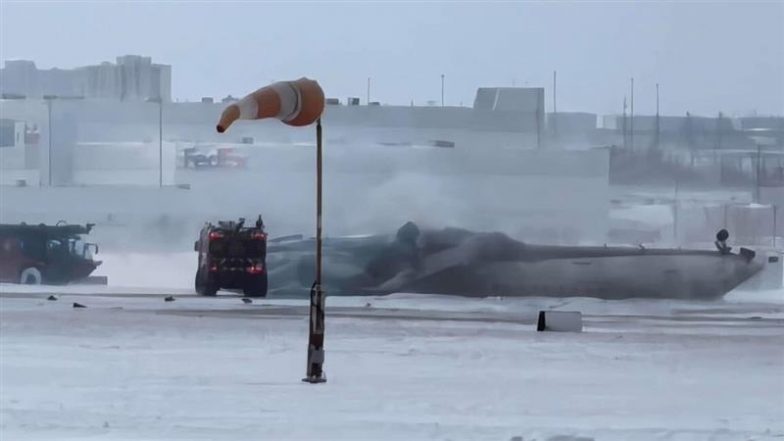 Toronto Airport Closes 2 Runways After Delta Plane Crash in Canada