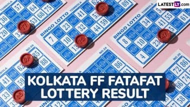 Kolkata Fatafat Result Today: Kolkata FF Result for March 15, 2025 Declared, Check Winning Numbers and Result Chart of Satta Matka-Type Lottery Game