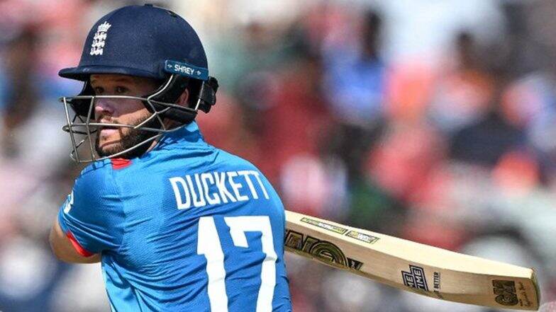 Ben Duckett Surpasses Nathan Astle to Register Highest Individual Score in ICC Champions Trophy History, Achieves Feat During AUS vs ENG CT 2025 Match
