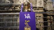 IPL 2025: BCCI Suspends Indian Premier League for One Week, New Schedule and Venues To Be Announced in Due Course