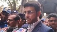 Sourav Ganguly Expresses Confidence About India National Cricket Team's ICC Champions Trophy 2025 Campaign