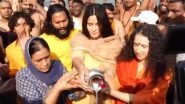 Maha Kumbh 2025: Katrina Kaif Takes a Holy Dip at Triveni Sangam With Mother-in-Law Veena Kaushal Ahead of Maha Shivratri (Watch Video)