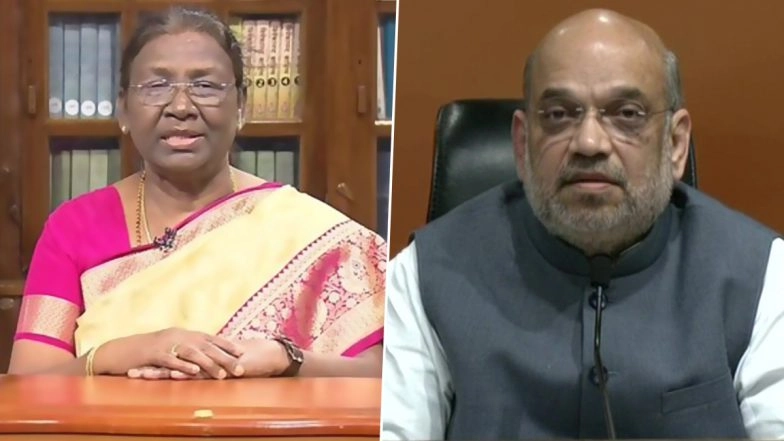 President Droupadi Murmu, Amit Shah Extend Wishes on Mahashivratri